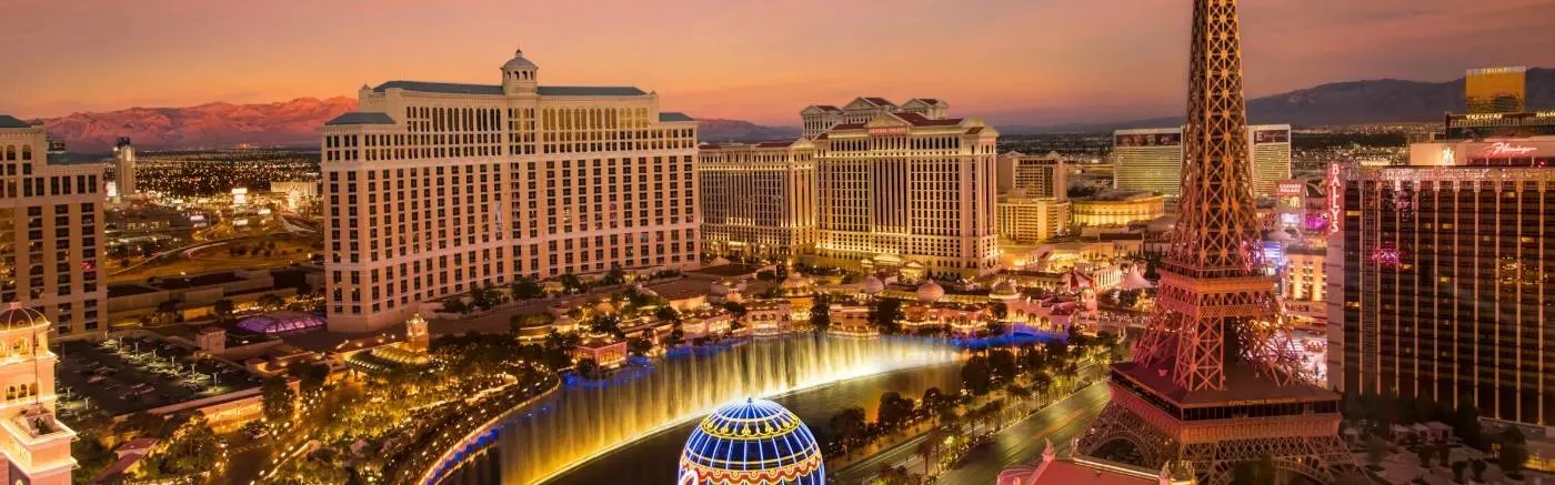 Banner image for Las Vegas representative of the city