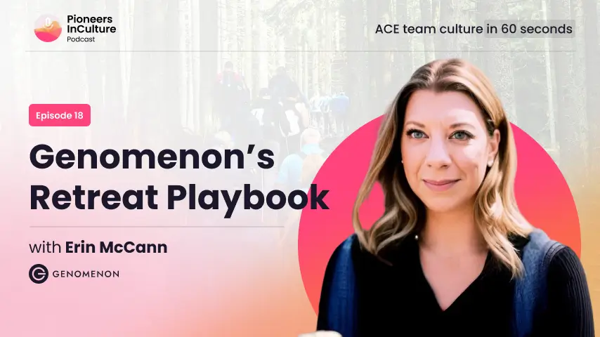 Genomenon's Retreat Playbook